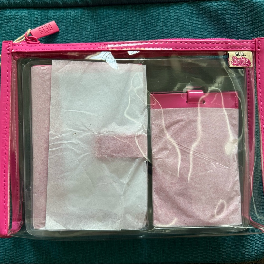 Beis barbie passport and luggage tag set. New and never used.